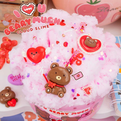 Slime I Love You Beary Much Cloud Slime for Ages 4+