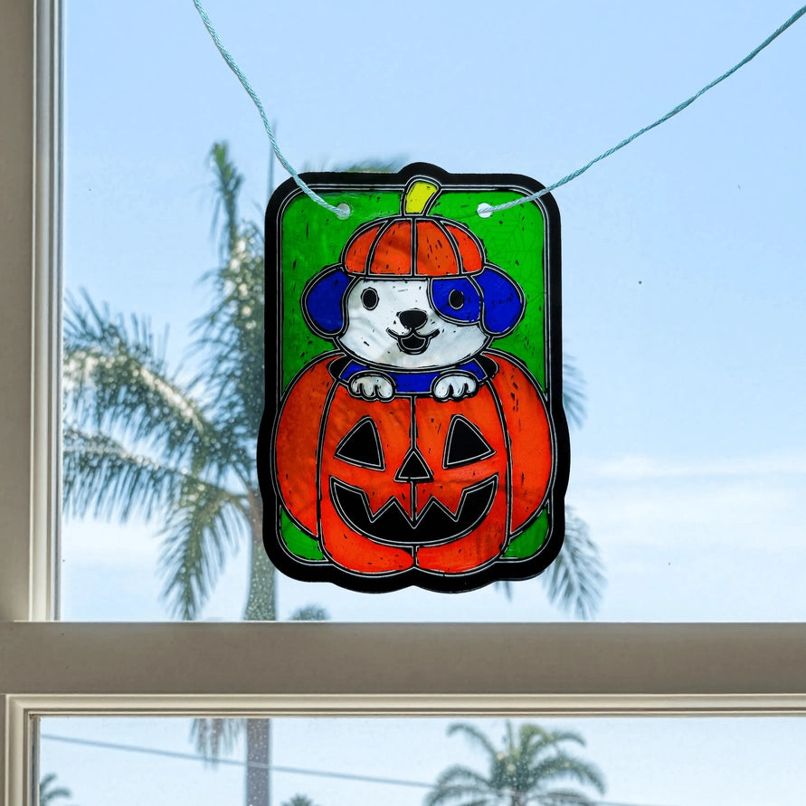 Mini Scratch & Scribble | Halloween Window Banner Kit 6+ - 5