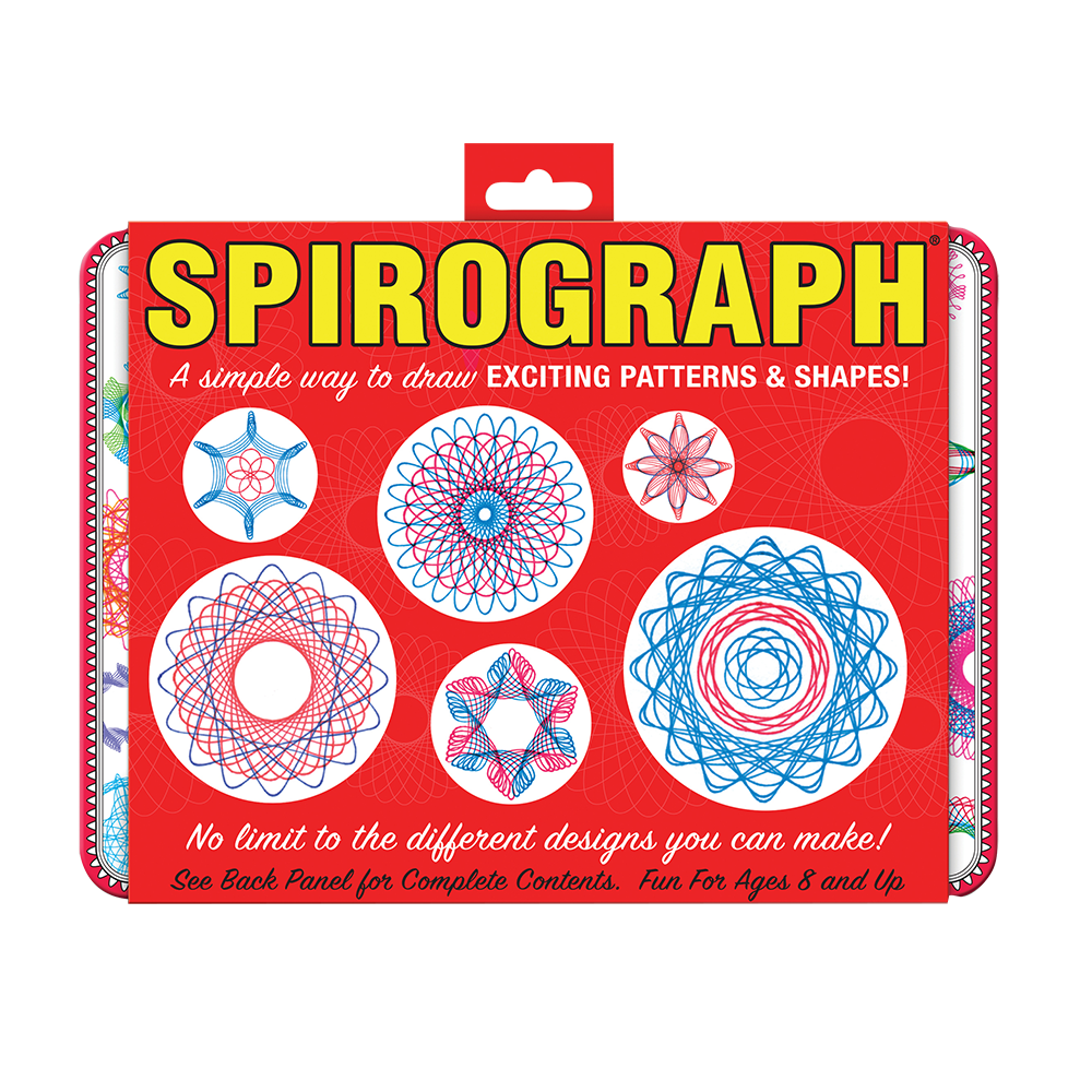 Spirograph Retro Design Tin Craft Set For Ages 8+