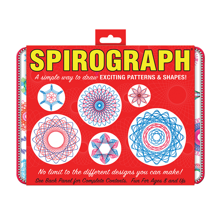 Spirograph Retro Design Tin Craft Set For Ages 8+