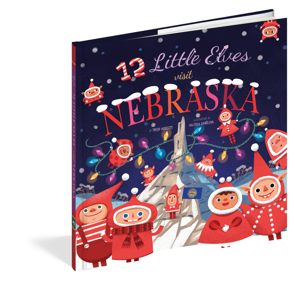 12 Little Elves Visit Nebraska - Ages 4+ - CR Toys