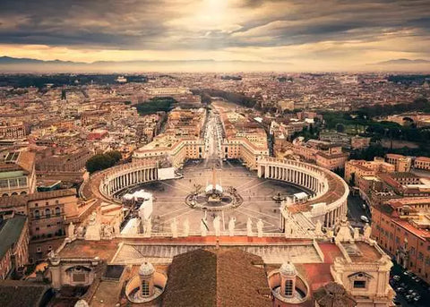 Puzzle | Beautiful Skylines Rome | 1000 Pc - CR Toys