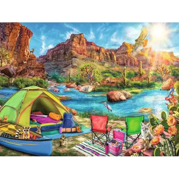 Puzzle | Canyon Camping | 1500 pc - 2