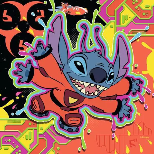Puzzle | Stitch | 3x49 pc 5+ - 4