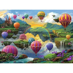 Puzzle | Air Balloon Valley | 500 Pc - CR Toys