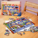 Puzzle | Cats on the Shelf | 200 Pc - 4