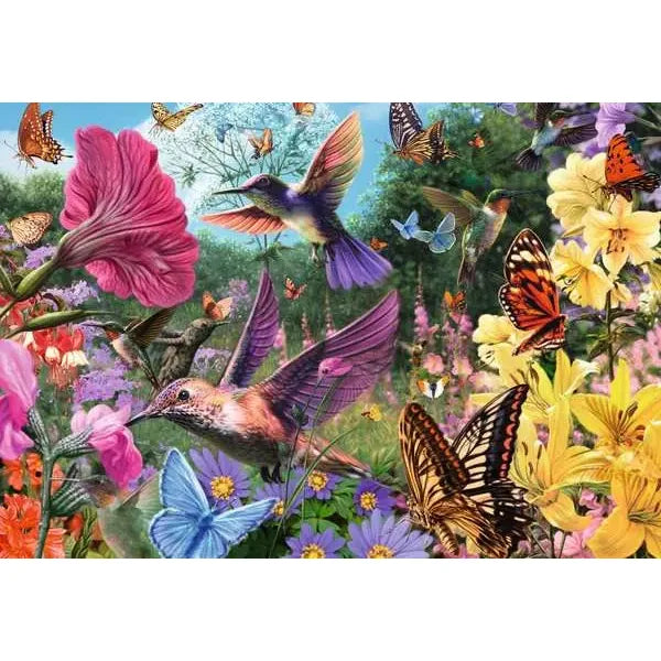 Puzzle | Hummingbirds & Butterflies | 200 Pc - 2