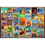 Puzzle | Travel Stamps | 200 Pc - 2