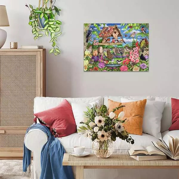 Puzzle | The Bird Table | 1000 Pc - 5