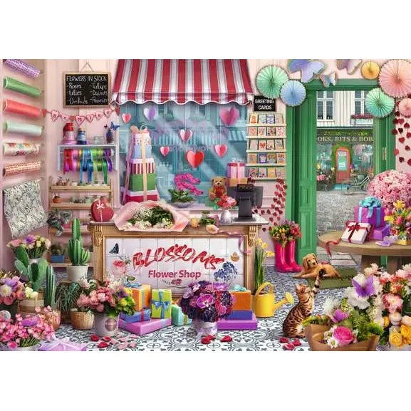 Puzzle | Blossoms Flower Shop | 1000 Pc - 2
