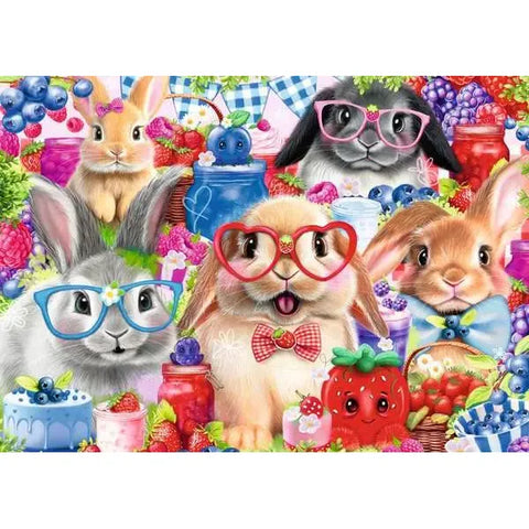 Puzzle | Bunnies & Berries | 35pc - CR Toys