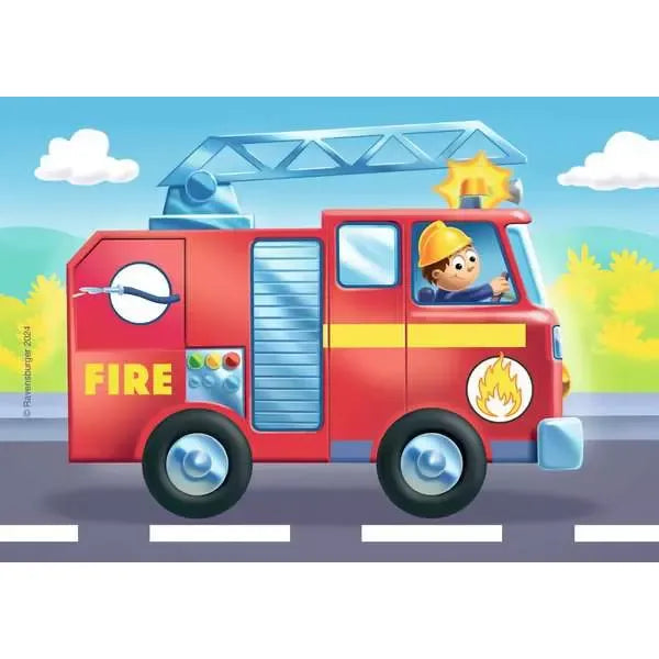 Puzzle | Rescue Vehicles 2,3,4,5 pc Puzzles 18m+ - 2