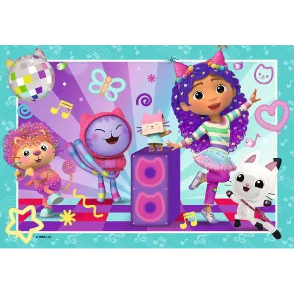 Puzzle | Gabby's Dollhouse | 2x24 Pc 4+ - 4