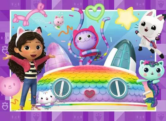 Puzzle | Gabby's Dollhouse: This Calls For A Party! | 100 Pc XXL - 2