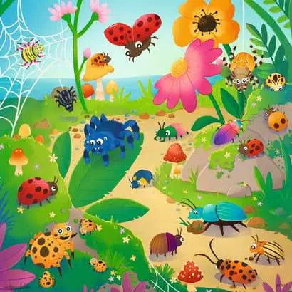 Puzzle | Bugs, Bugs, Bugs | 3x49 Pc 5+ - 3