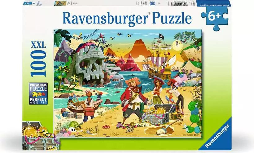 Puzzle | Treasure! | 100 Pc XXL 6+ - 1