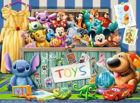 Puzzle | Disney Pixar Multicharacter | 100 Pc XXL - CR Toys