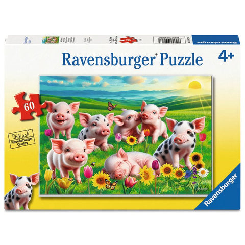 Puzzle | Precious Piglets | 60 Pc - CR Toys