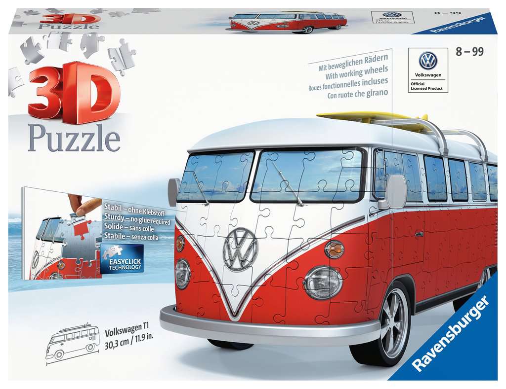 VW BUS T1 3D