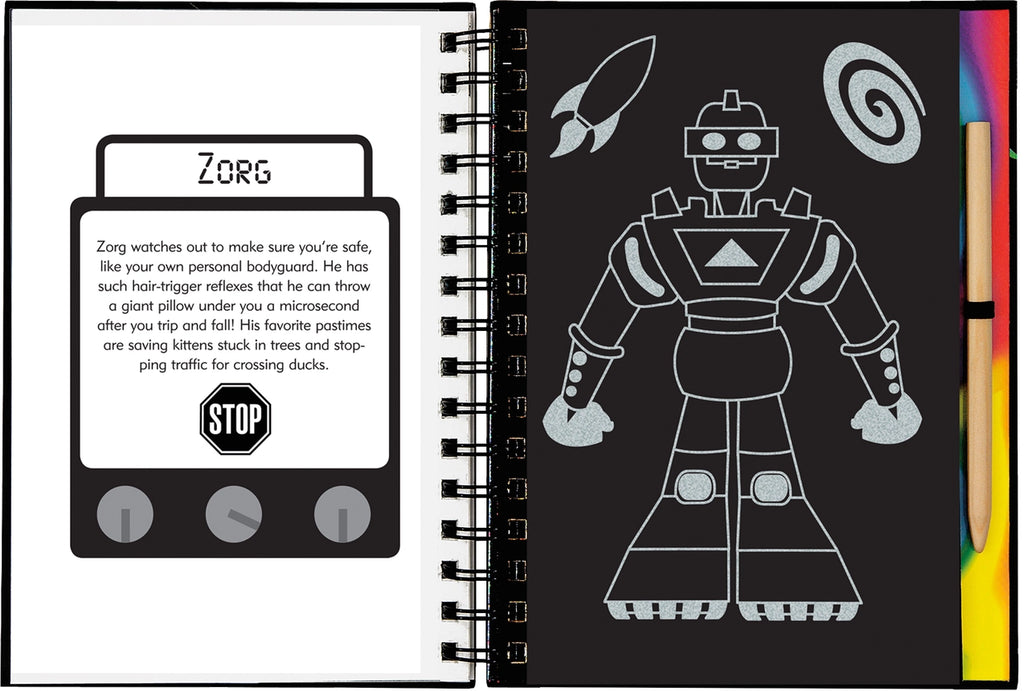 Scratch & Sketch | Robots 5+ - 2