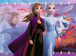 Puzzle | Frozen Strong Sisters | 100 Pc XXL Glitter 6+ - 2
