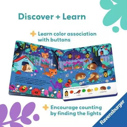 Search and Shine: In the Night Seek and Find Board Book 2+ - 6