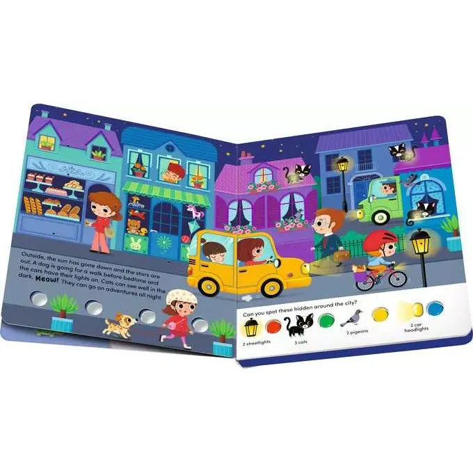 Search and Shine: In the Night Seek and Find Board Book 2+ - 8