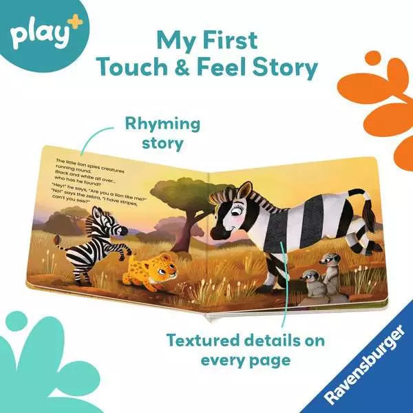 Are You A Lion Like Me? Touchy-Feely Board Book 18m+ - 2