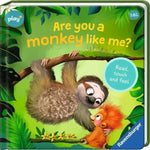 Are You A Monkey Like Me? Touchy-Feely Book 18m+ - CR Toys