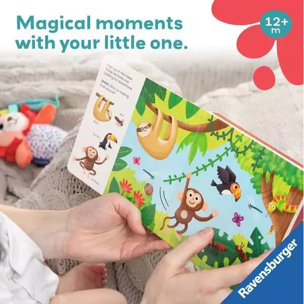 Shh Who's There? Jungle Animals Sound Book 12m+ - 5