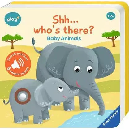 Shh Who's There? Baby Animals Sound Board Book 12m+ - 8