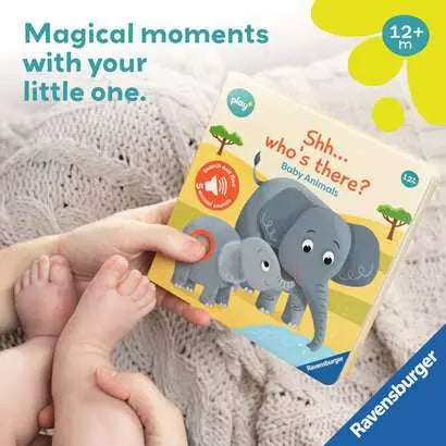 Shh Who's There? Baby Animals Sound Board Book 12m+ - 5