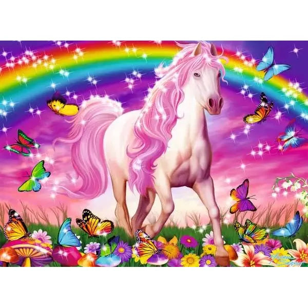 Puzzle | Horse Dream | 100 pc XXL Glitter 6+ - 2