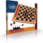 Checkers | Red & Black Solid Wood | 14.5 Inch Game - 4