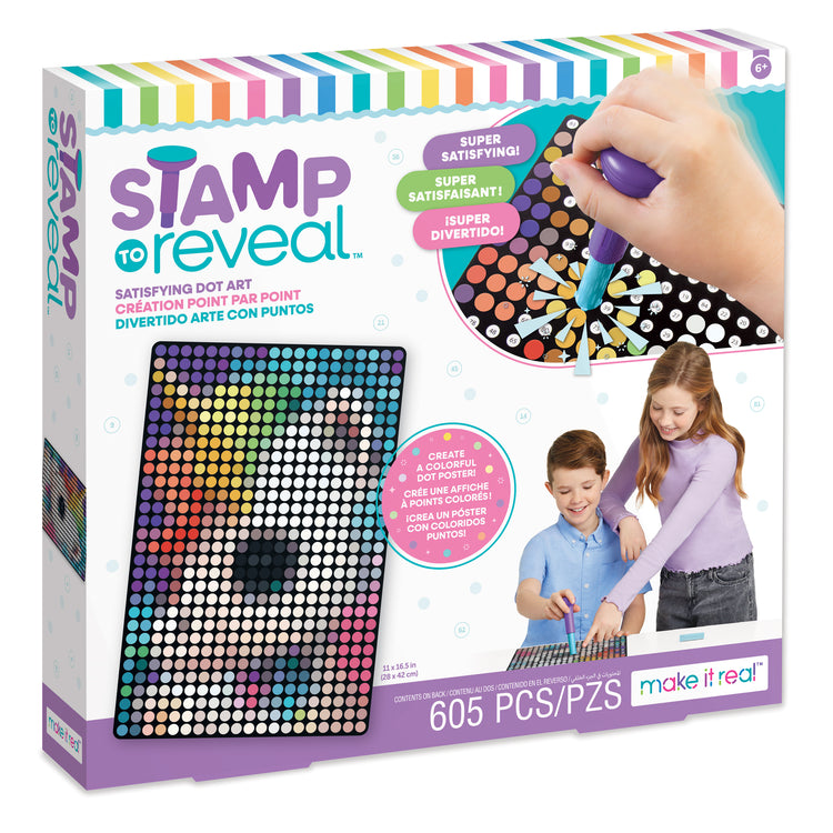 Stamp to Reveal- Unicorn Craft Set for Ages 6+