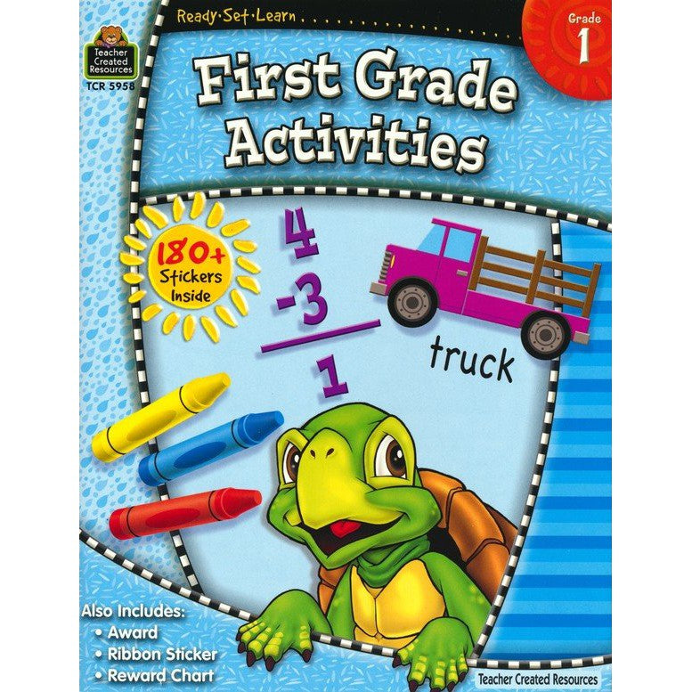 Teacher Created Resources: 1St Grade First Grade Activities Soft Cover ...