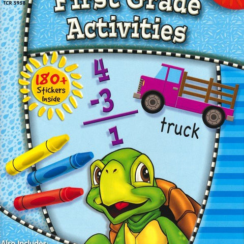 Teacher Created Resources: 1St Grade First Grade Activities Soft Cover Activity Book
