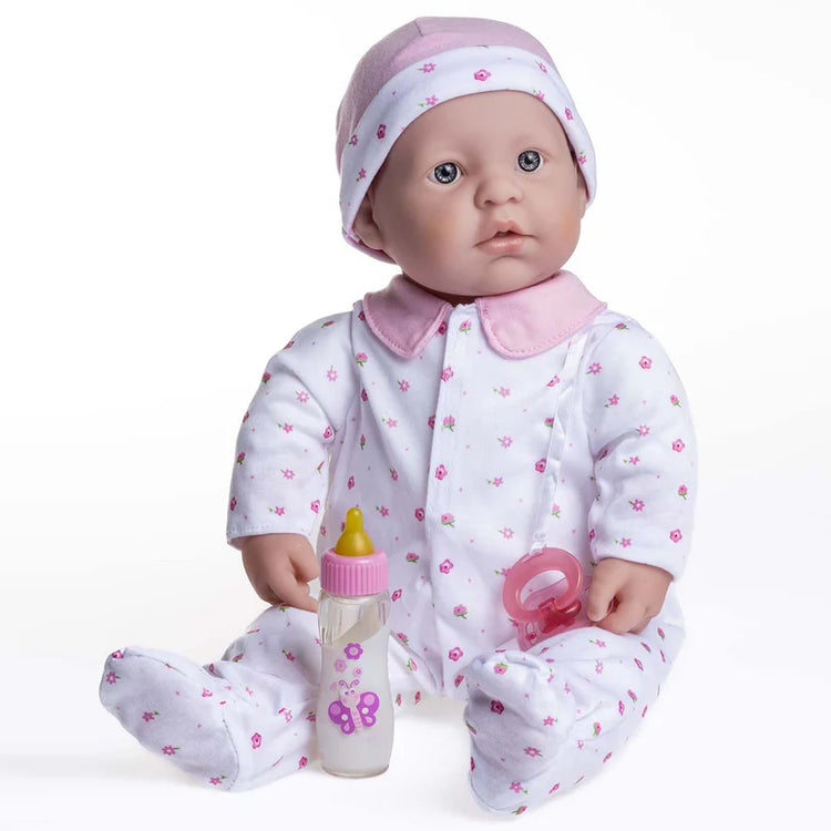 La Baby Soft Body Doll 20" Pink For Ages 2+