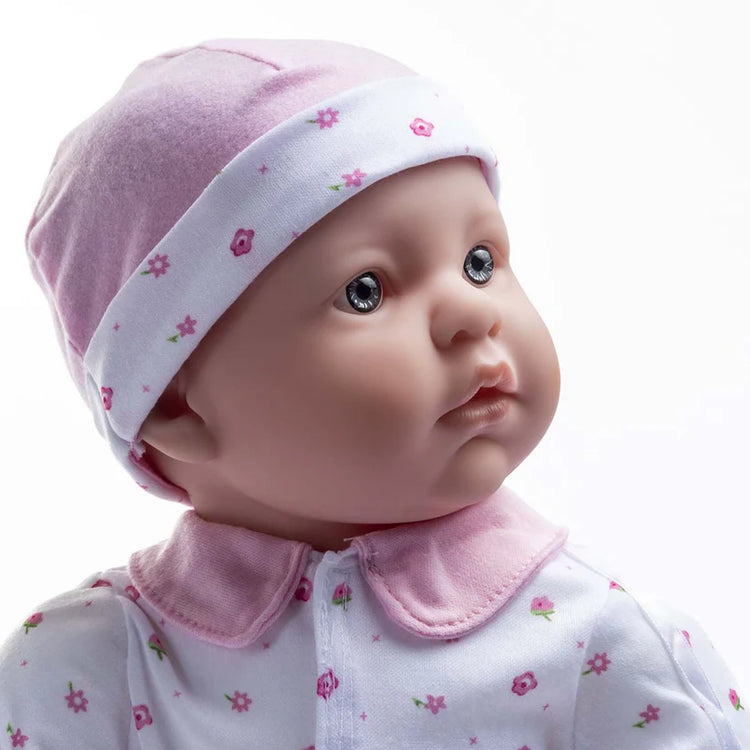 La Baby Soft Body Doll 20" Pink For Ages 2+