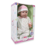 La Baby Soft Body Doll 20" Pink For Ages 2+