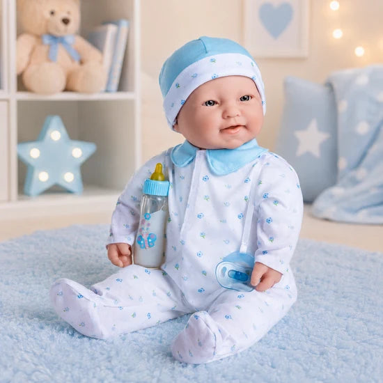 La Baby | 20" Soft Baby Doll Blue - 2