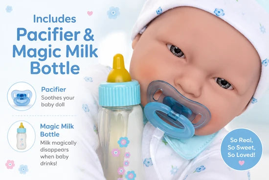 La Baby | 20" Soft Baby Doll Blue - 3