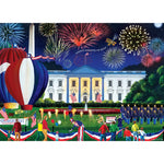 Puzzle | Americana - White House Fireworks | 500 Piece Ez Grip - 2