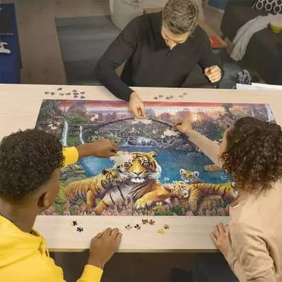 Puzzle | Tigers in Paradise 3000pc - 3