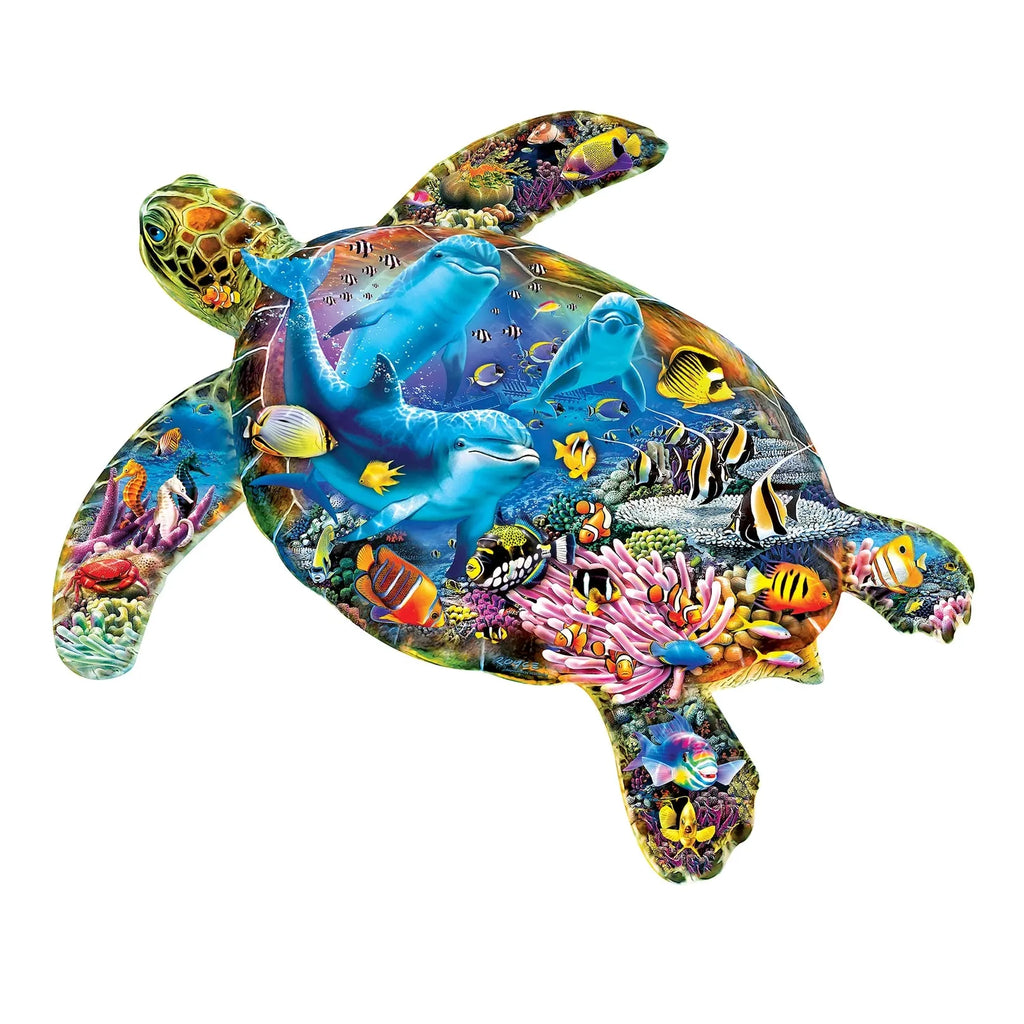 Undersea Adventures 100pc Shaped Puzzle