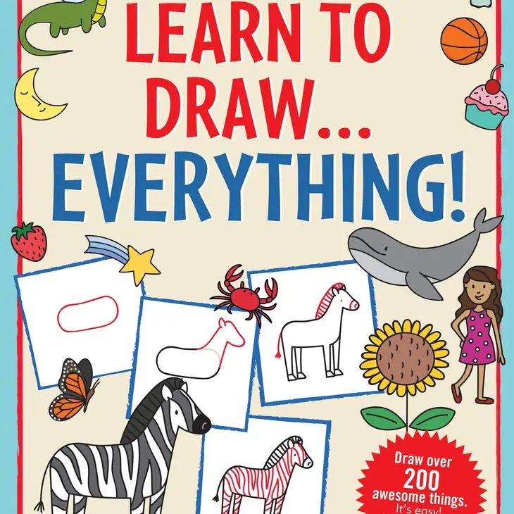 Learn To Draw Everything Activity Book - CR Toys