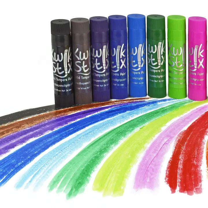 Kwik Stix 12 Pack Classic Colors Tempera Paint "Top Seller"