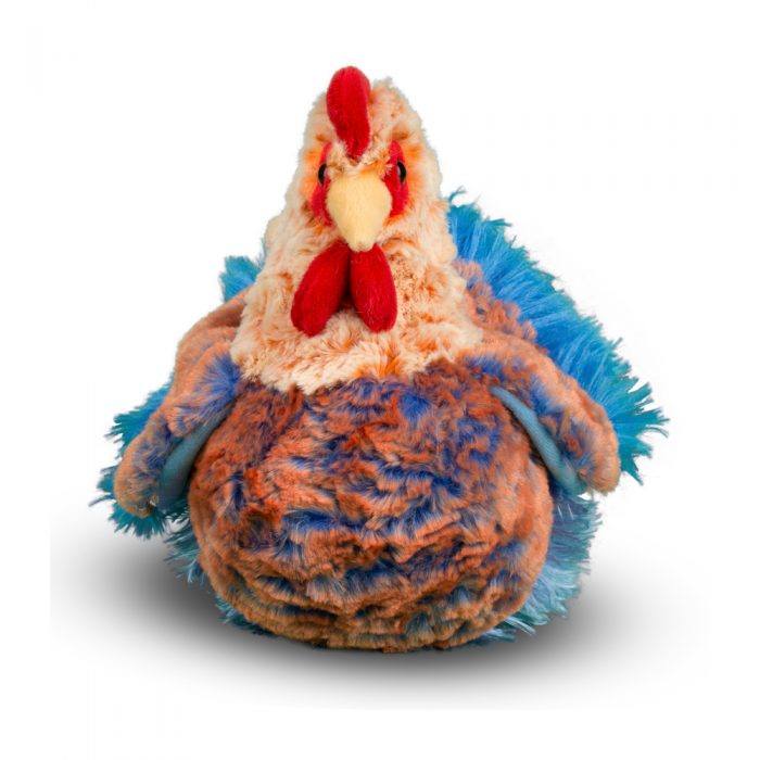 Henrietta Blue Lace Hen Plush - 5