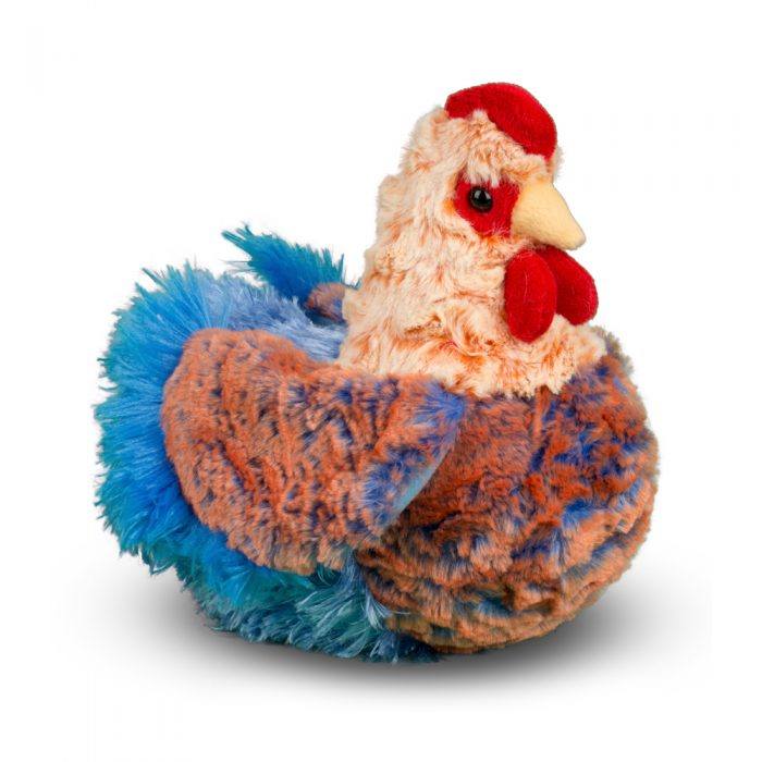 Henrietta Blue Lace Hen Plush - 6
