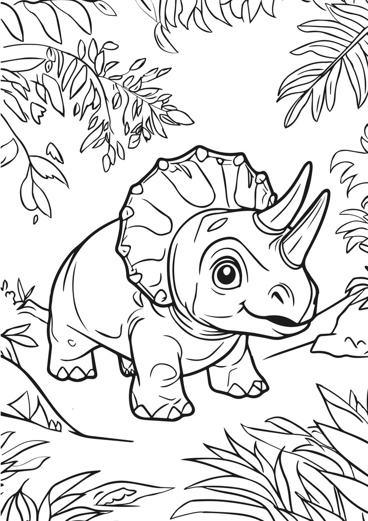 XXL Coloring Book | Dino-Mite - 5